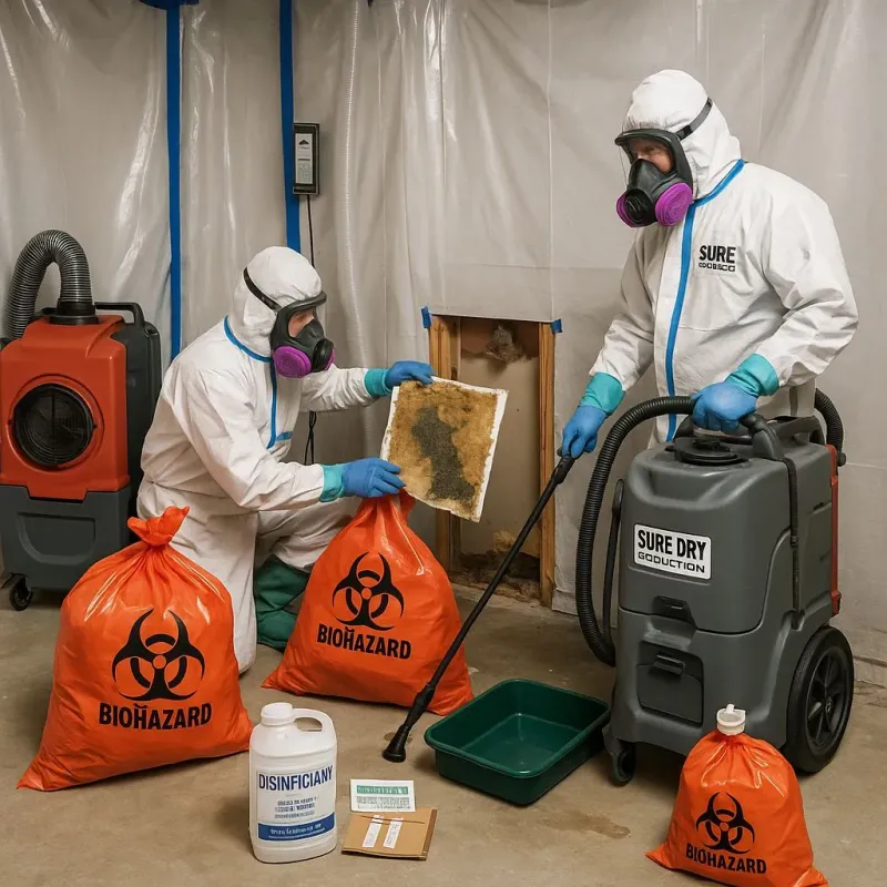 Contaminated Water Handling Protocols process in Azusa, CA
