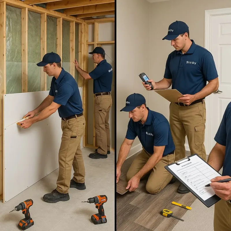 Repairs and Reconstruction process in Azusa, CA