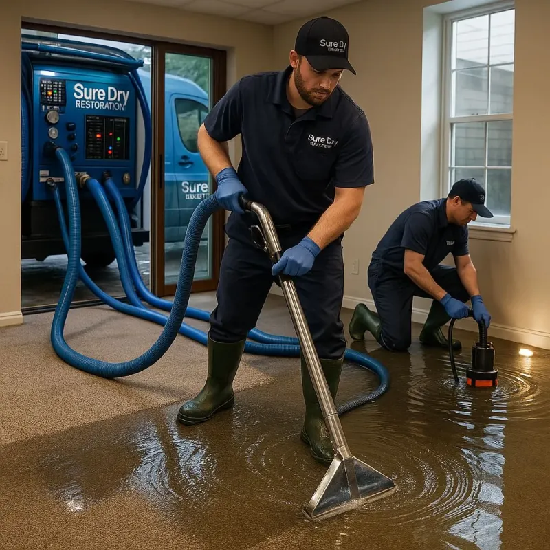 Water Extraction and Removal process in Azusa, CA
